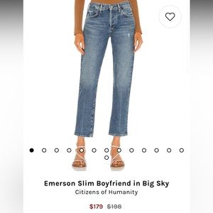 Citizens of Humanity Emerson jean size 26